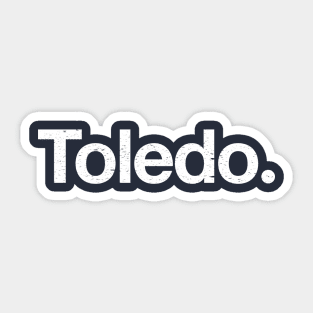 Toledo. Sticker